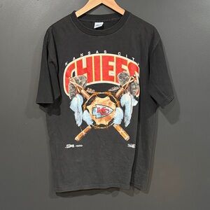 Kansas City Chiefs Black Graphic T-Shirt